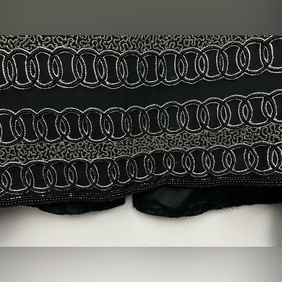 Vintage Scala Black Beaded Statement
Jacket, 100% PURE SILK LINING 100%POLYESTER - Picture 12 of 13